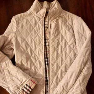 Burberry Zip Quilted Jacket